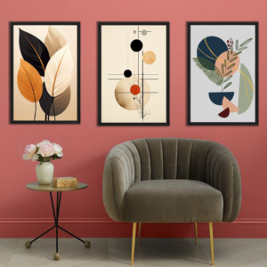 Canvas Wall Frame Set of 3