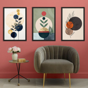 Canvas Wall Frame Set of 3