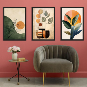 Canvas Wall Frame Set Of 3
