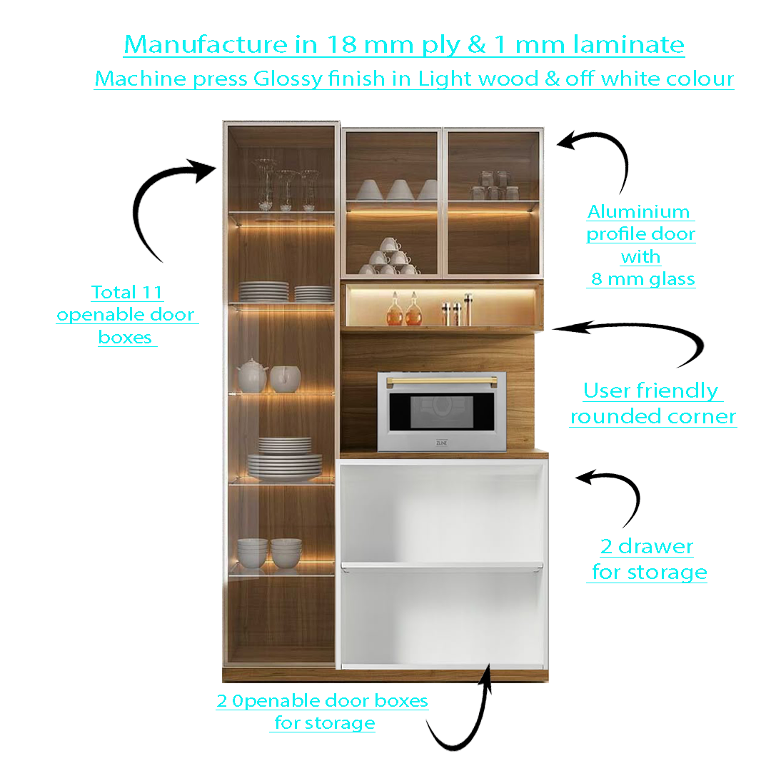 Kitchen Crockery Unit - Image 2
