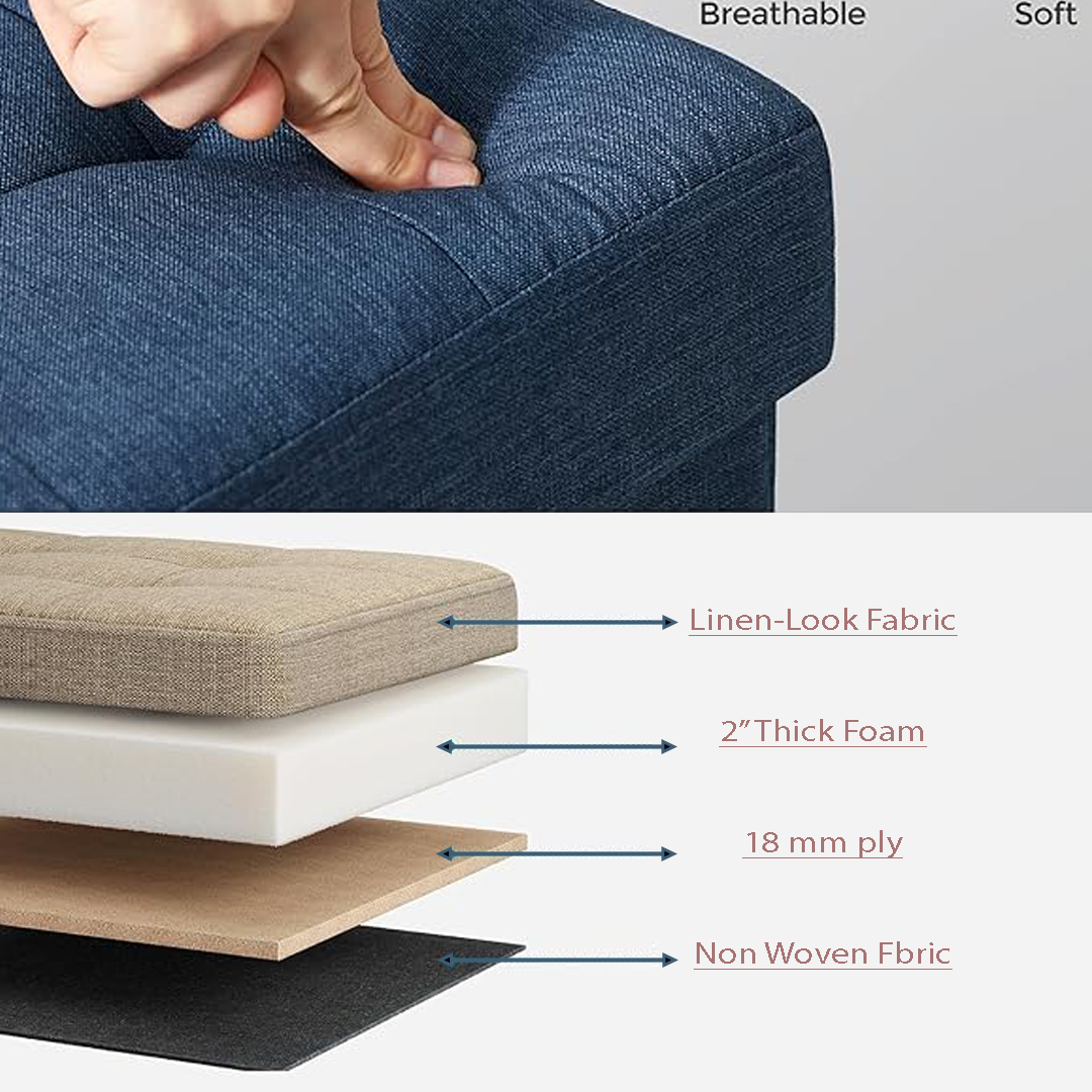 Ottoman With Storage - Image 3