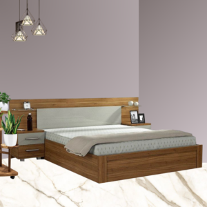 Bed With Box Storage & 2 Side Boxes in Variable Sizes