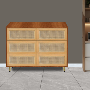 Chest of Drawer / Natural Cane Chest of Drawer