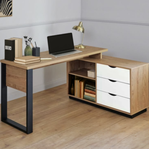 L Shape Table for Office and Writing Desk